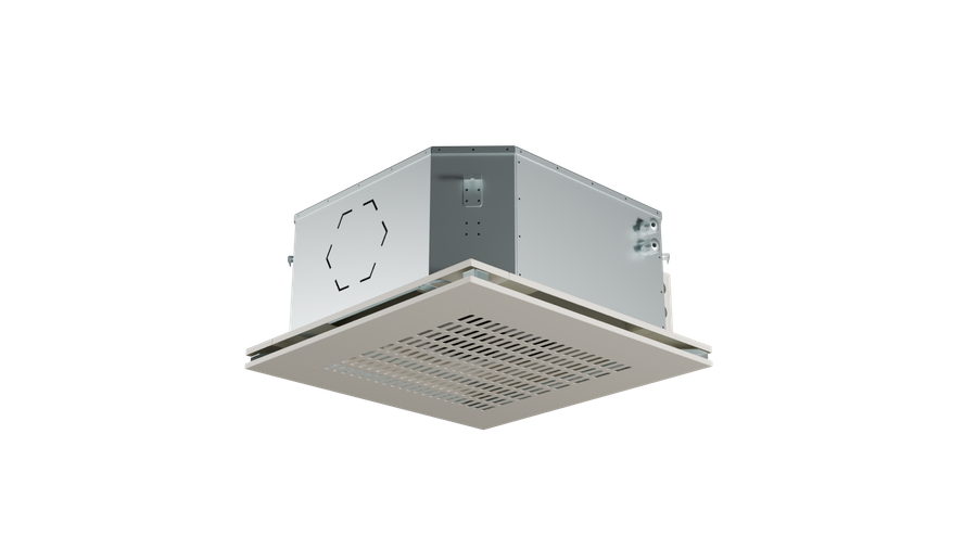 Offitec Ceiling-Mounted 4-Way Cassette Fan Coil Unit