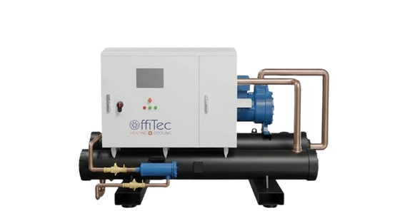OffiTec Industrial refrigeration machine with double heat exchanger