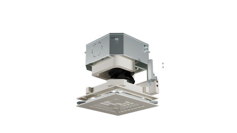 Offitec Ceiling-Mounted 4-Way Cassette Fan Coil Unit